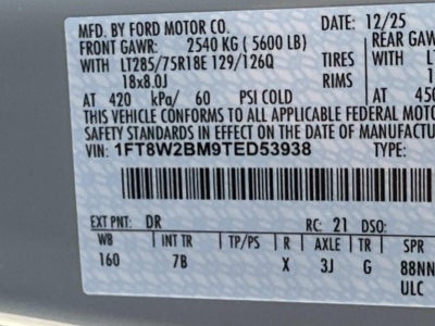 2026 Ford Super Duty F-250 SRW PLATINUM 4WD CREW CAB 6.7