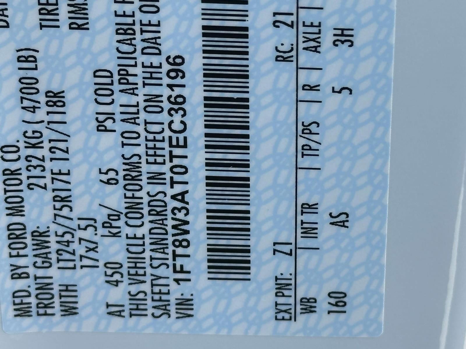 2026 Ford Super Duty F-350 SRW XL 2WD CREW CAB 6.75' BOX