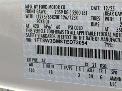 2026 Ford Super Duty F-350 SRW PLATINUM 4WD CREW CAB 6.7