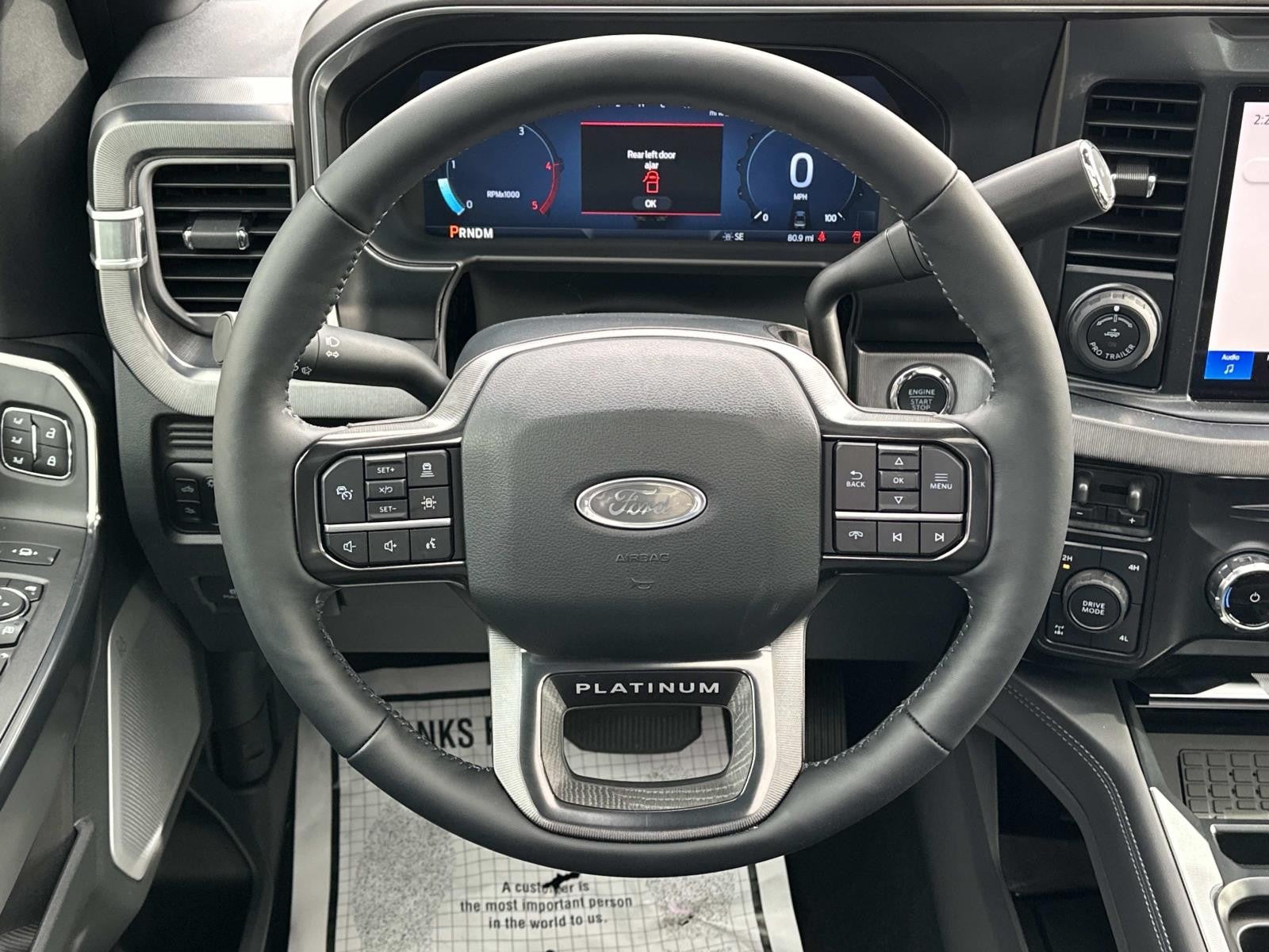 2025 Ford Super Duty F-350 SRW PLATINUM 4WD CREW CAB