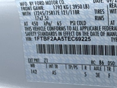 2026 Ford Super Duty F-250 SRW XL 2WD REG CAB 8' BOX