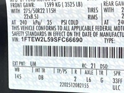 2025 Ford F-150 STX 4WD SUPERCREW 5.5' BO