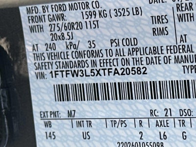 2026 Ford F-150 XLT 4WD SUPERCREW 5.5' BO