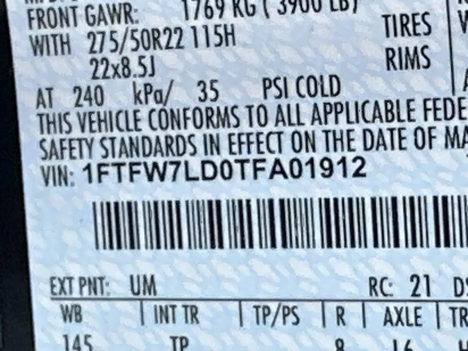 2026 Ford F-150 PLATINUM 4WD SUPERCREW 5.