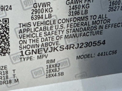 2024 Chevrolet Traverse AWD Z71