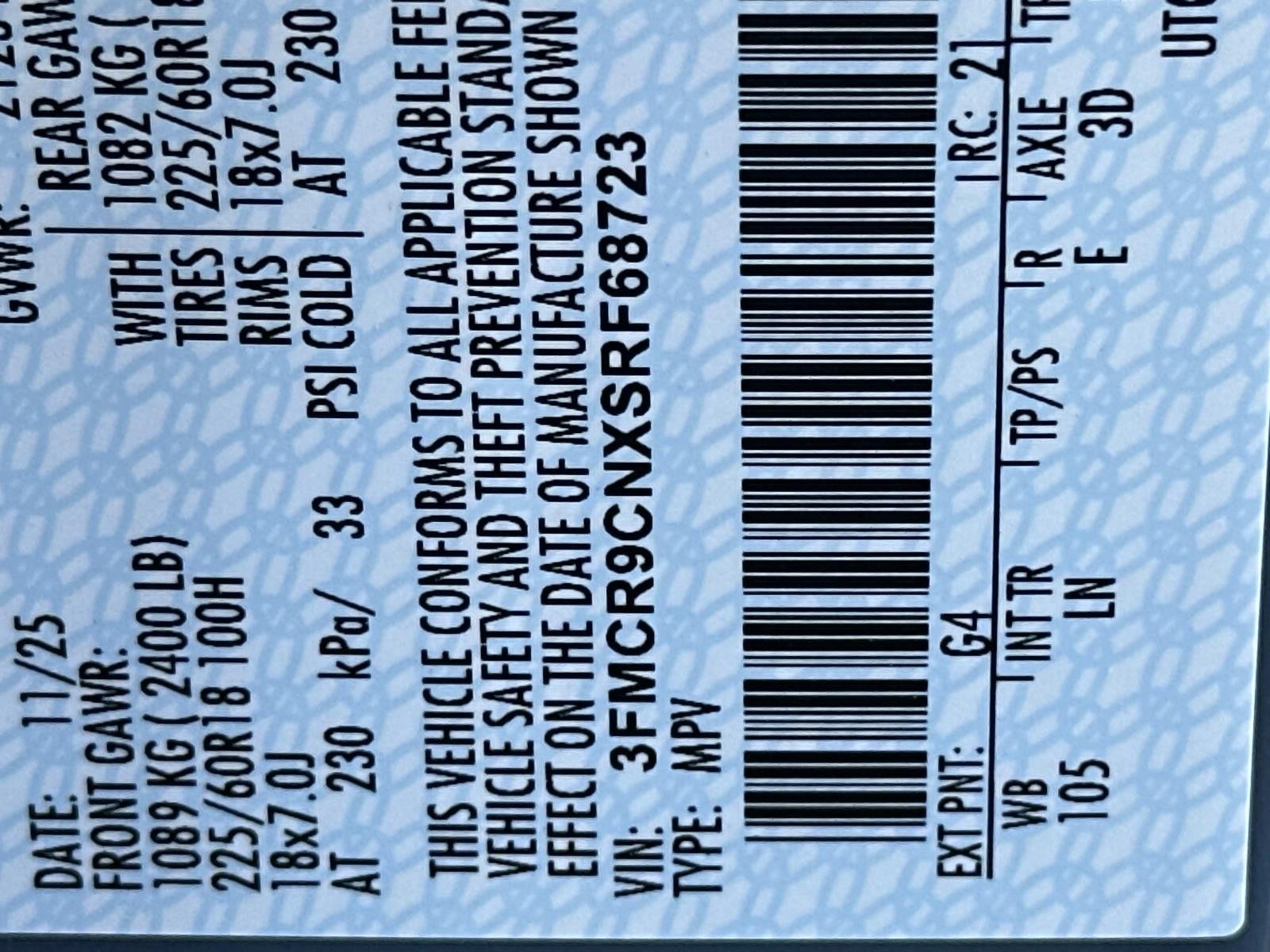 2025 Ford Bronco Sport OUTER BANKS 4X4