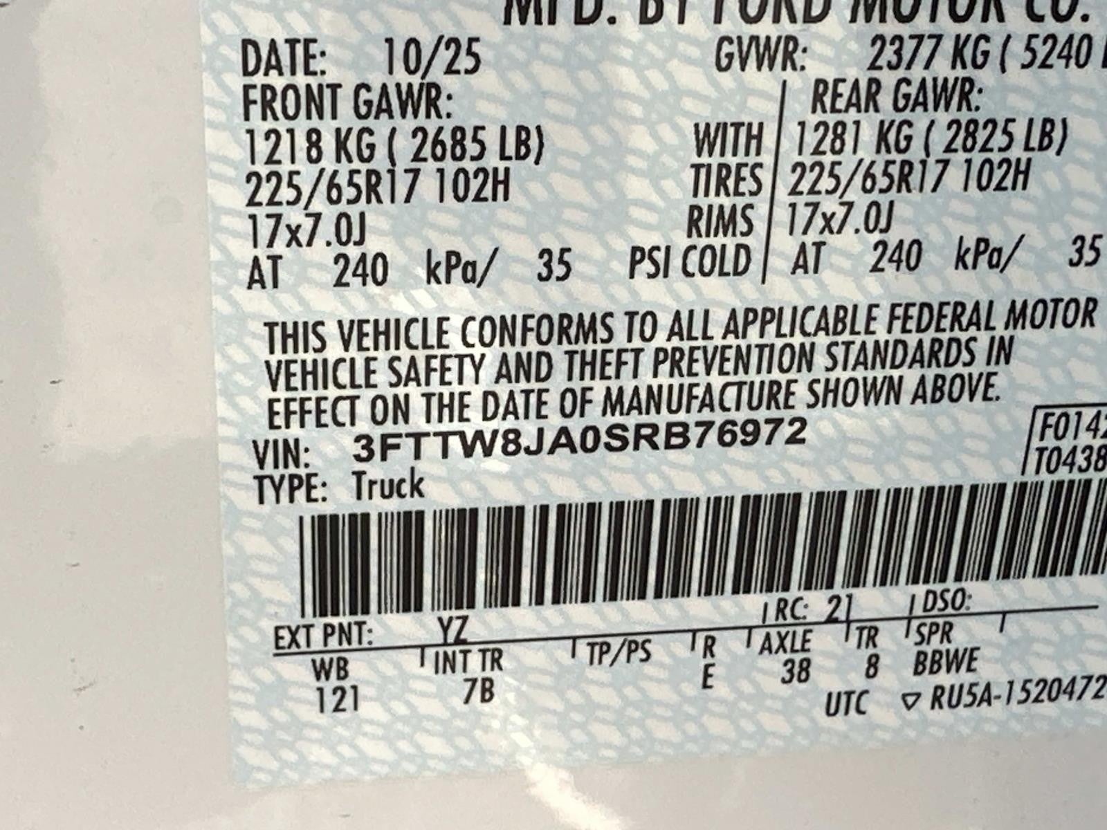 2025 Ford Maverick XLT AWD SUPERCREW