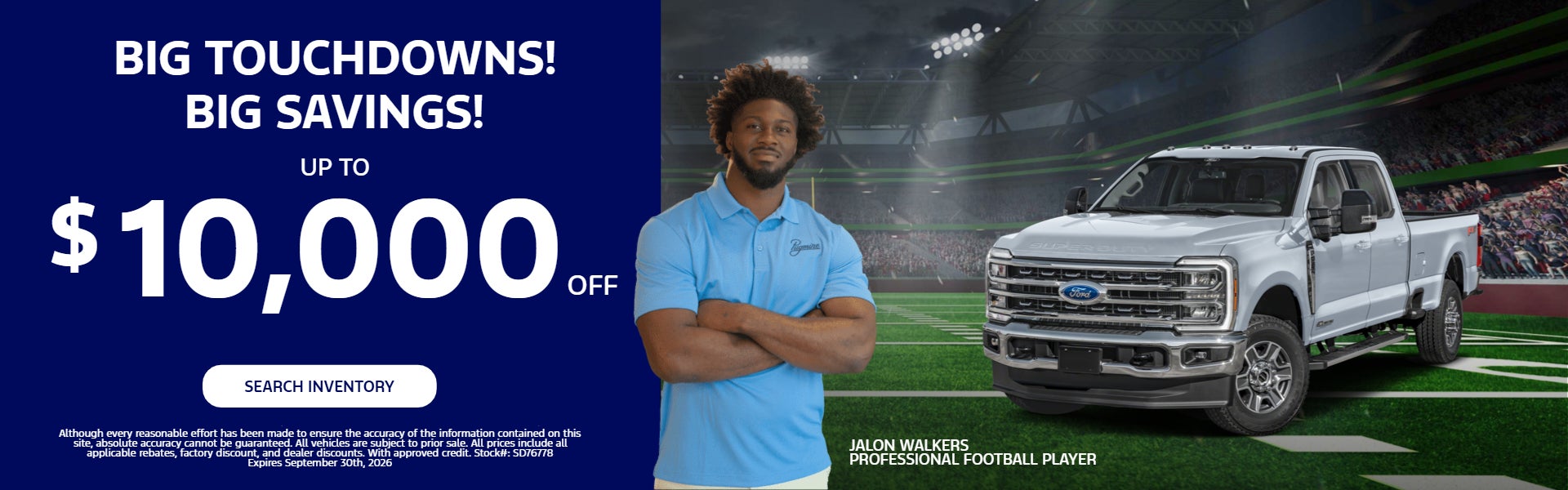 Up to $10000 off Ford Superdutys